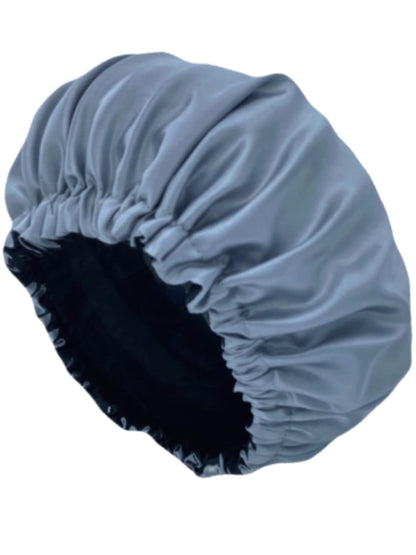 Experience Luxurious Sleep with Our 2 Pack Reversible Satin & Silk Hair Bonnets – Perfect for Protecting Your Hair Overnight